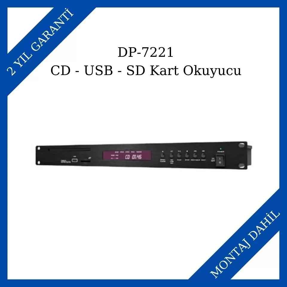 Decon DP-7221 CD - USB - SD Kart Okuyucu