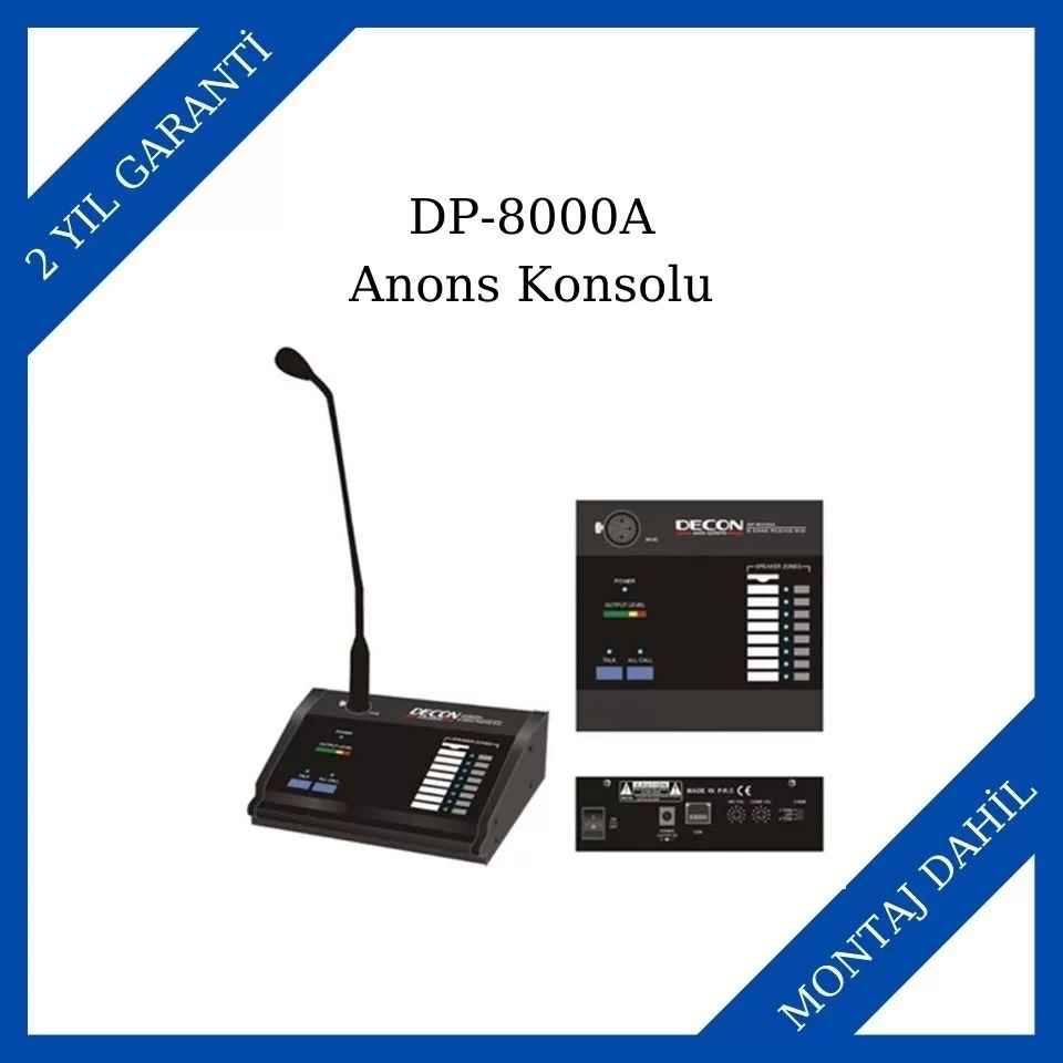 Decon DP-8000A Anons Konsolu