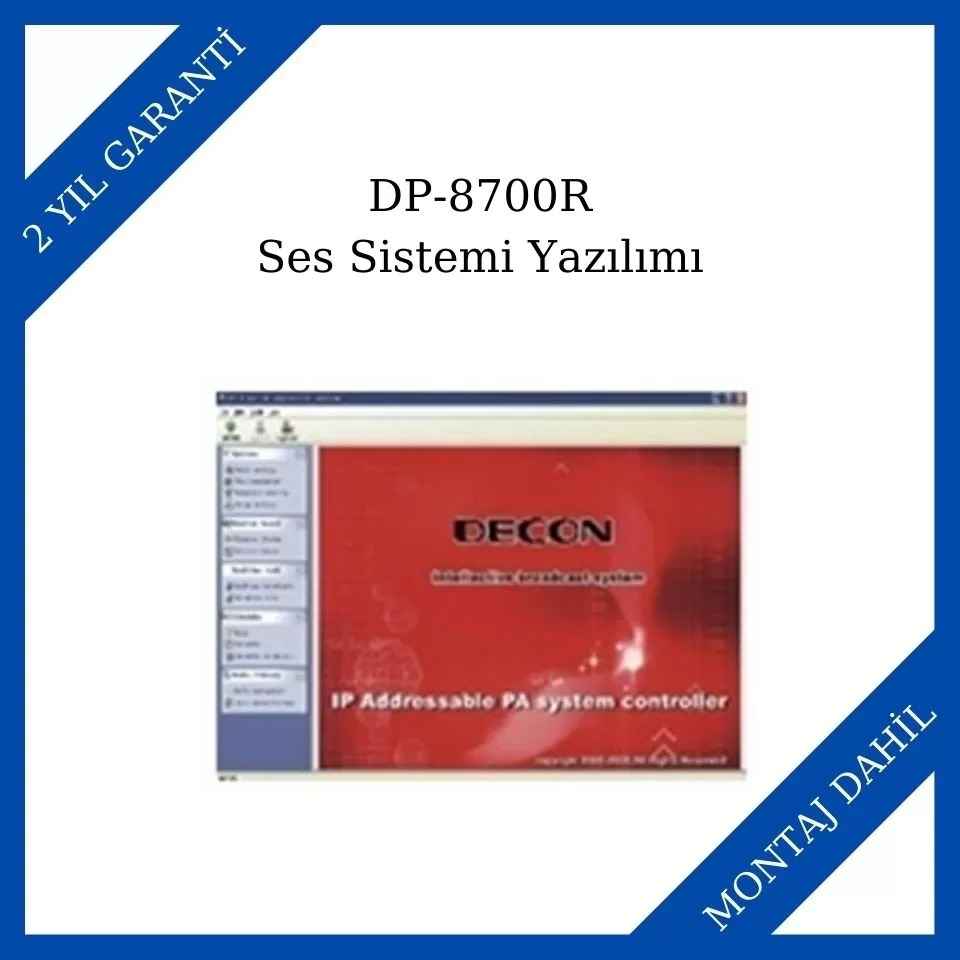 Decon DP-8700R Ses Sistemi Yazılımı