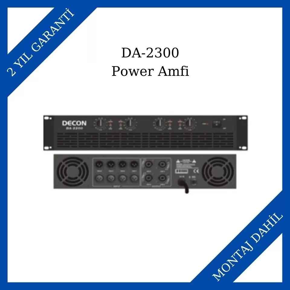 Decon DA-2300 Power Amfi