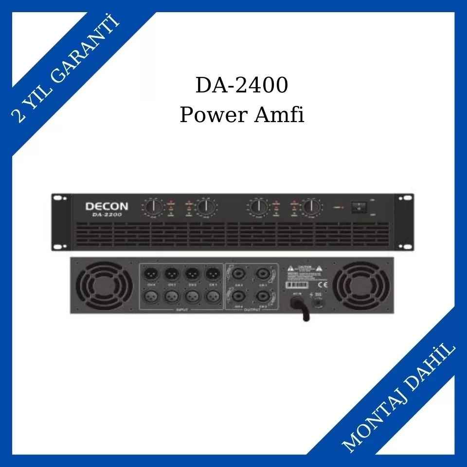 Decon DA-2400 Power Amfi