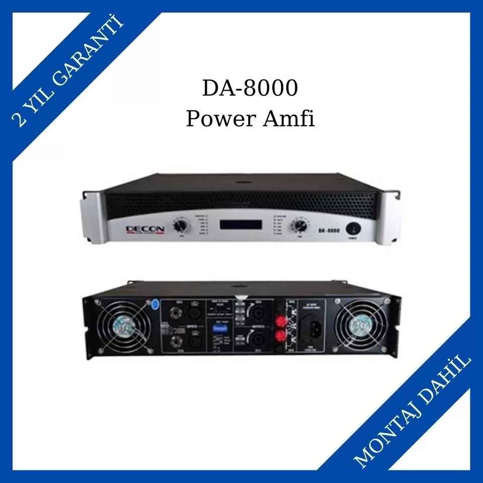 Decon DA-8000 Power Amfi