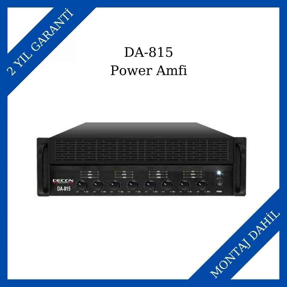 Decon DA-815 Power Amfi