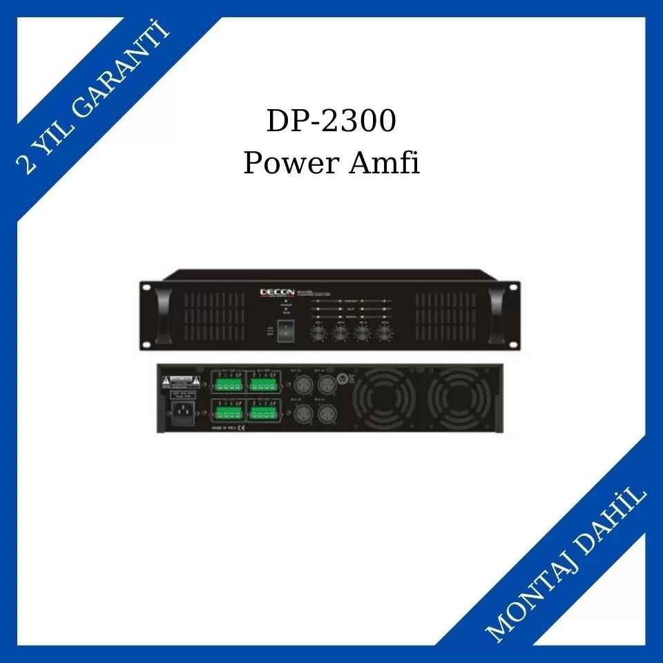 Decon DP-2300 Power Amfi