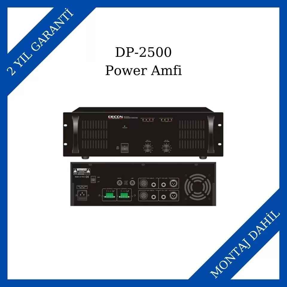 Decon DP-2500 Power Amfi