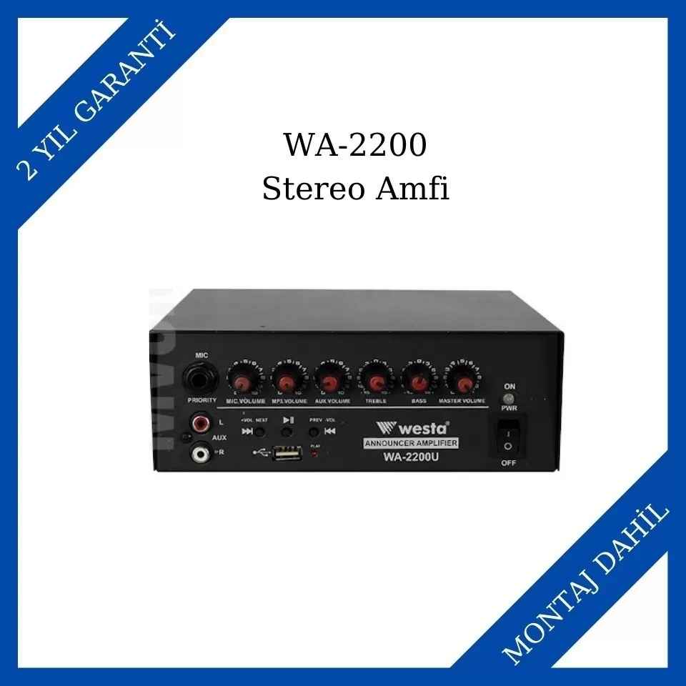 Westa WA-2200 Stereo Amfi