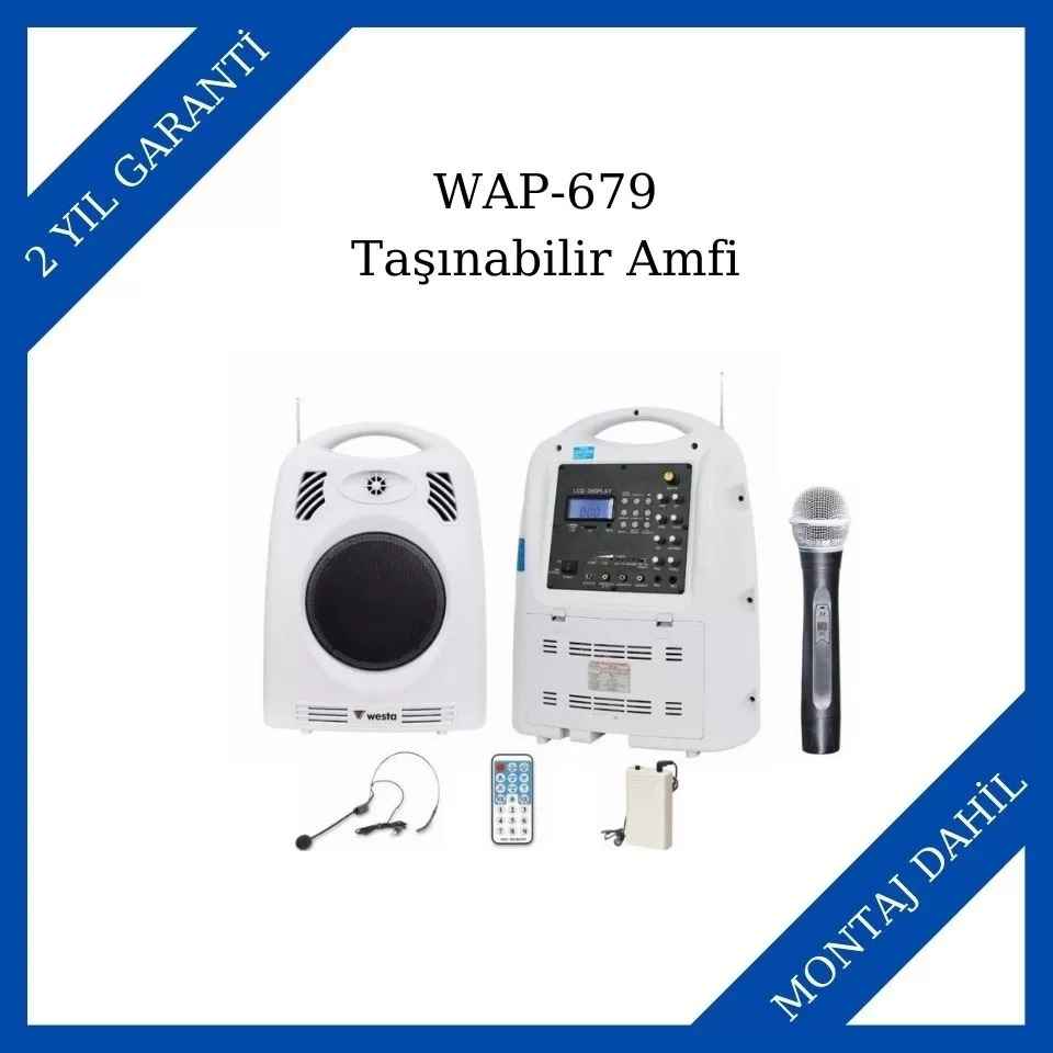 Westa WAP-679 Taşınabilir Amfi