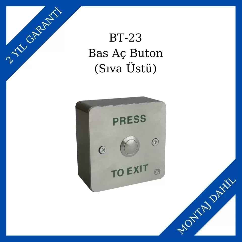Makim BT-23 Bas Aç Buton (Sıva Üstü)