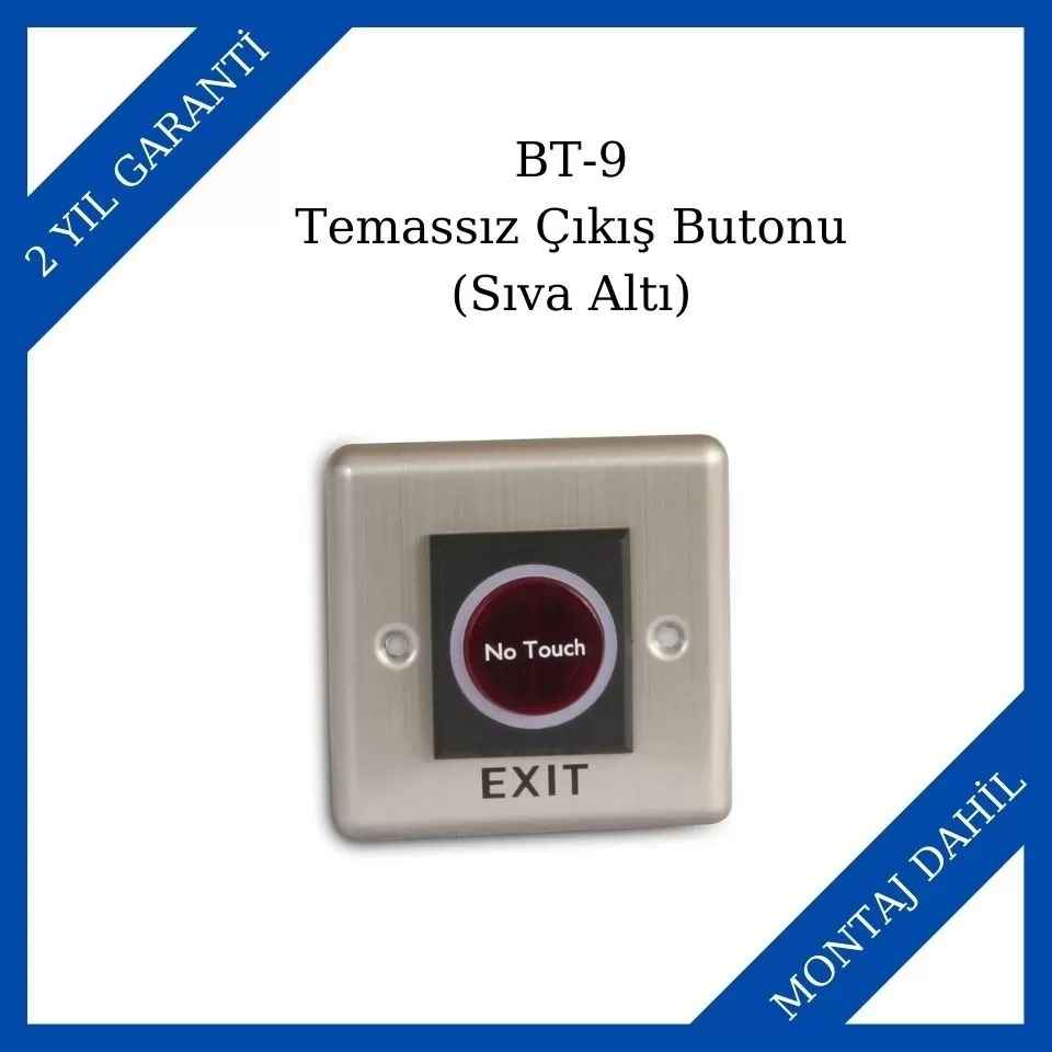 Makim BT-9 Temassız Çıkış Butonu (Sıva Altı)