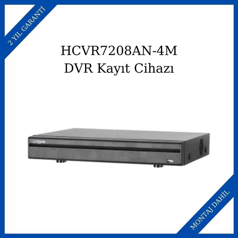 HCVR7208AN-4M DVR Kayıt Cihazı