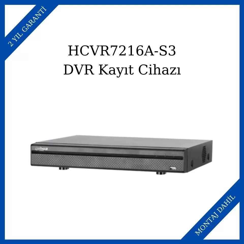 HCVR7216A-S3 DVR Kayıt Cihazı