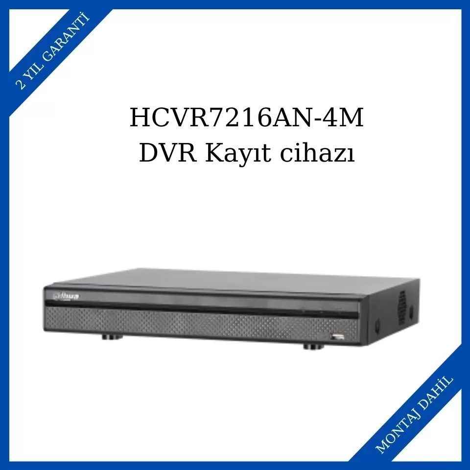 HCVR7216AN-4M DVR Kayıt Cihazı