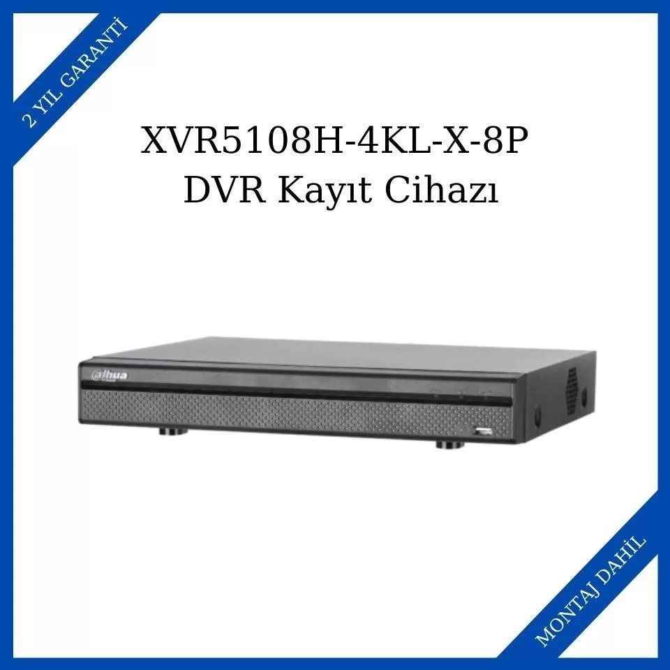 XVR5108H-4KL-X-8P DVR Kayıt Cihazı
