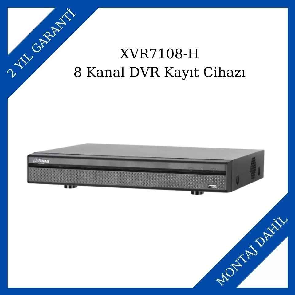 XVR7108-H 8 Kanal DVR Kayıt Cihazı