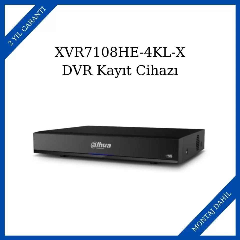 XVR7108HE-4KL-X DVR Kayıt Cihazı