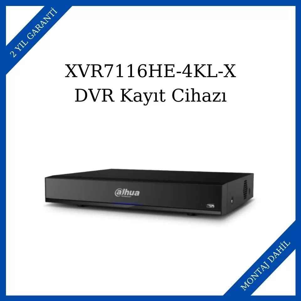XVR7116HE-4KL-X DVR Kayıt Cihazı