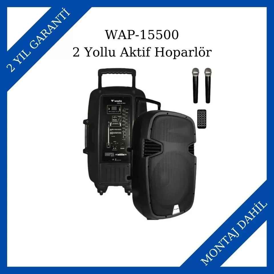 Westa WAP-15500 Aktif Hoparlör