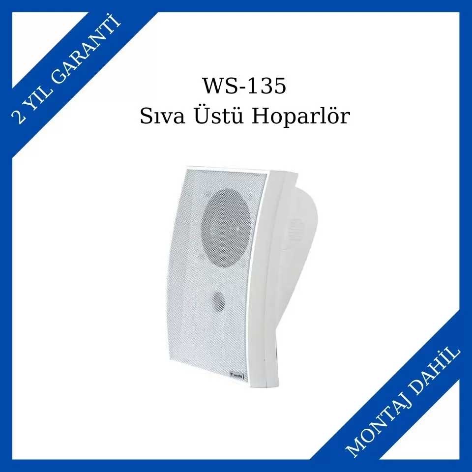 Westa WS-135 Sıva Üstü Hoparlör