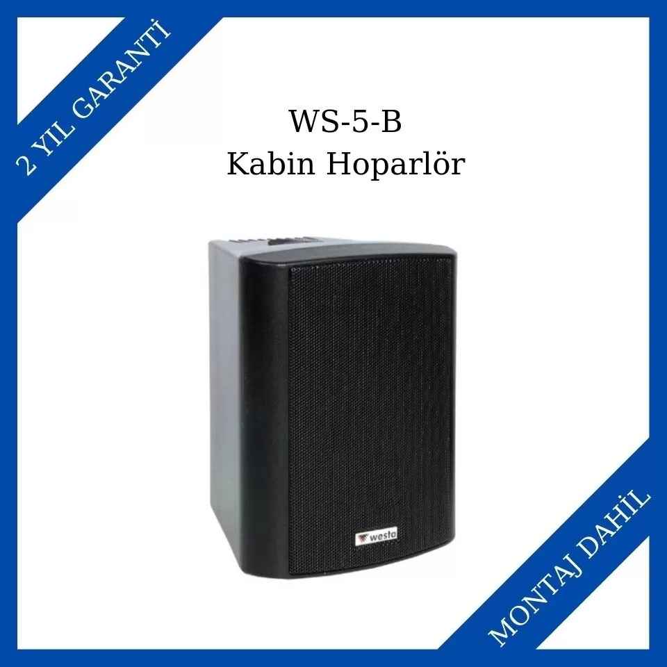 Westa WS-5-B Kabin Hoparlör