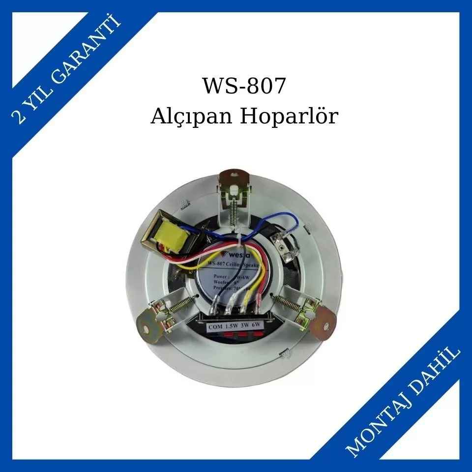 Westa WS-807 Alçıpan Hoparlör