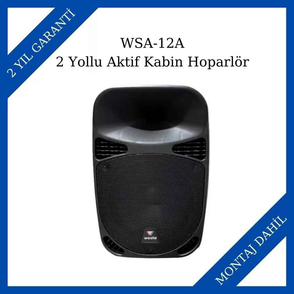 Westa WSA-12A Aktif Kabin Hoparlör