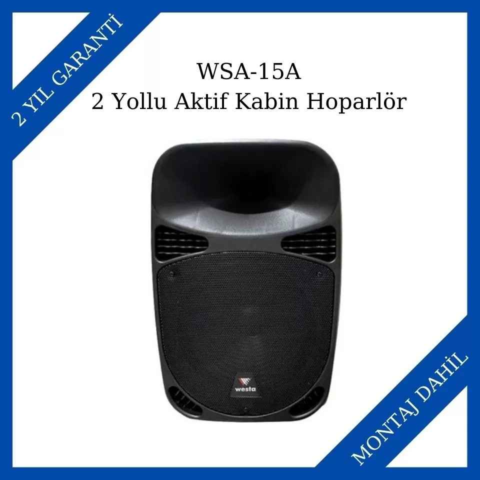 Westa WSA-15A Aktif Kabin Hoparlör
