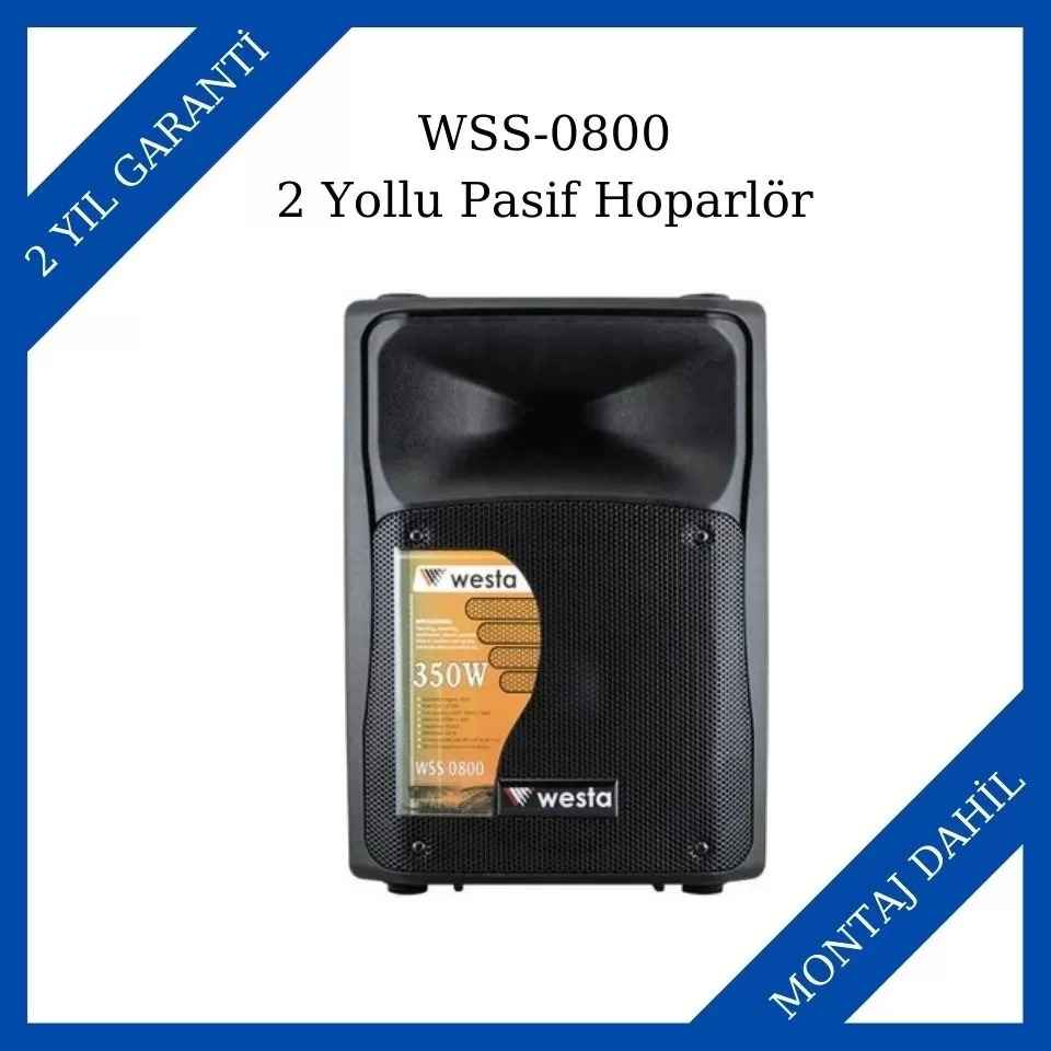 Westa WSS-0800 Pasif Hoparlör