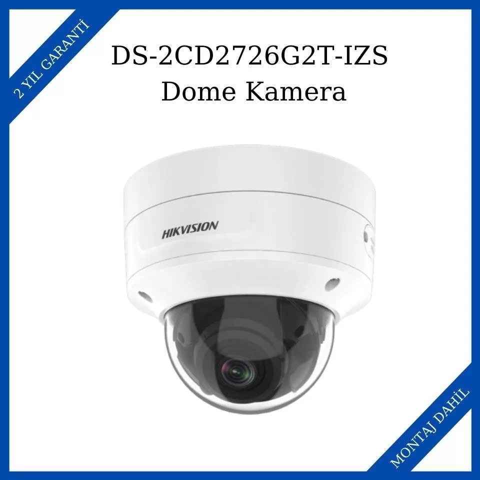 Hikvision DS-2CD2626G2-IZS 2 MP 2.8-12 mm IP Bullet Güvenlik Kamerası