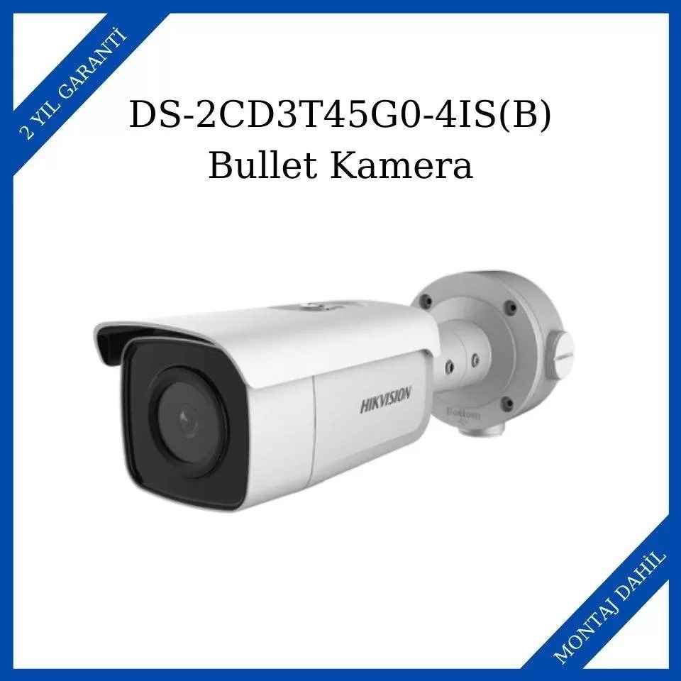 Haikon / Hikvision DS-2CD3T45G0-4IS(B) 4MP Darkfighter Sabit Bullet Network Kamera
