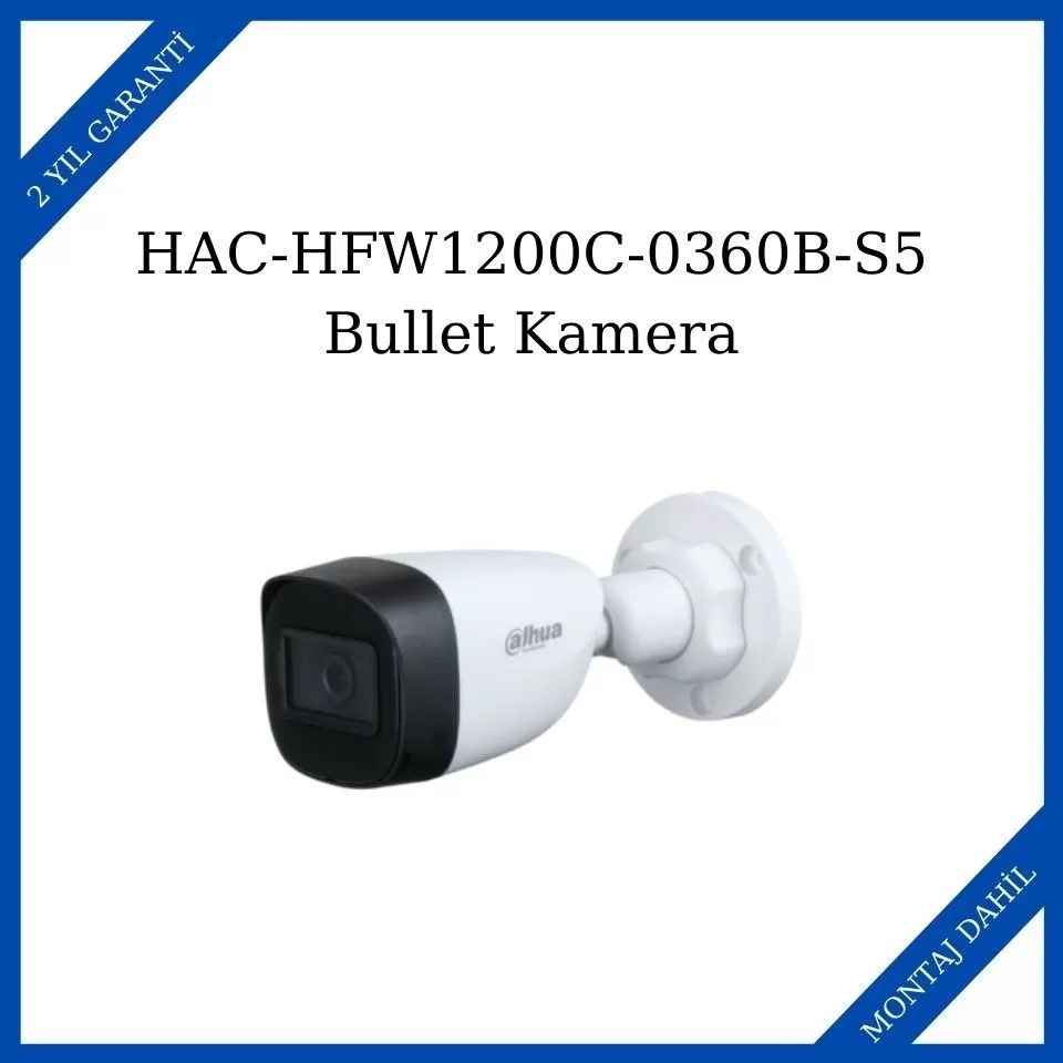 Dahua HAC-HFW1200C-0360B-S5 2MP