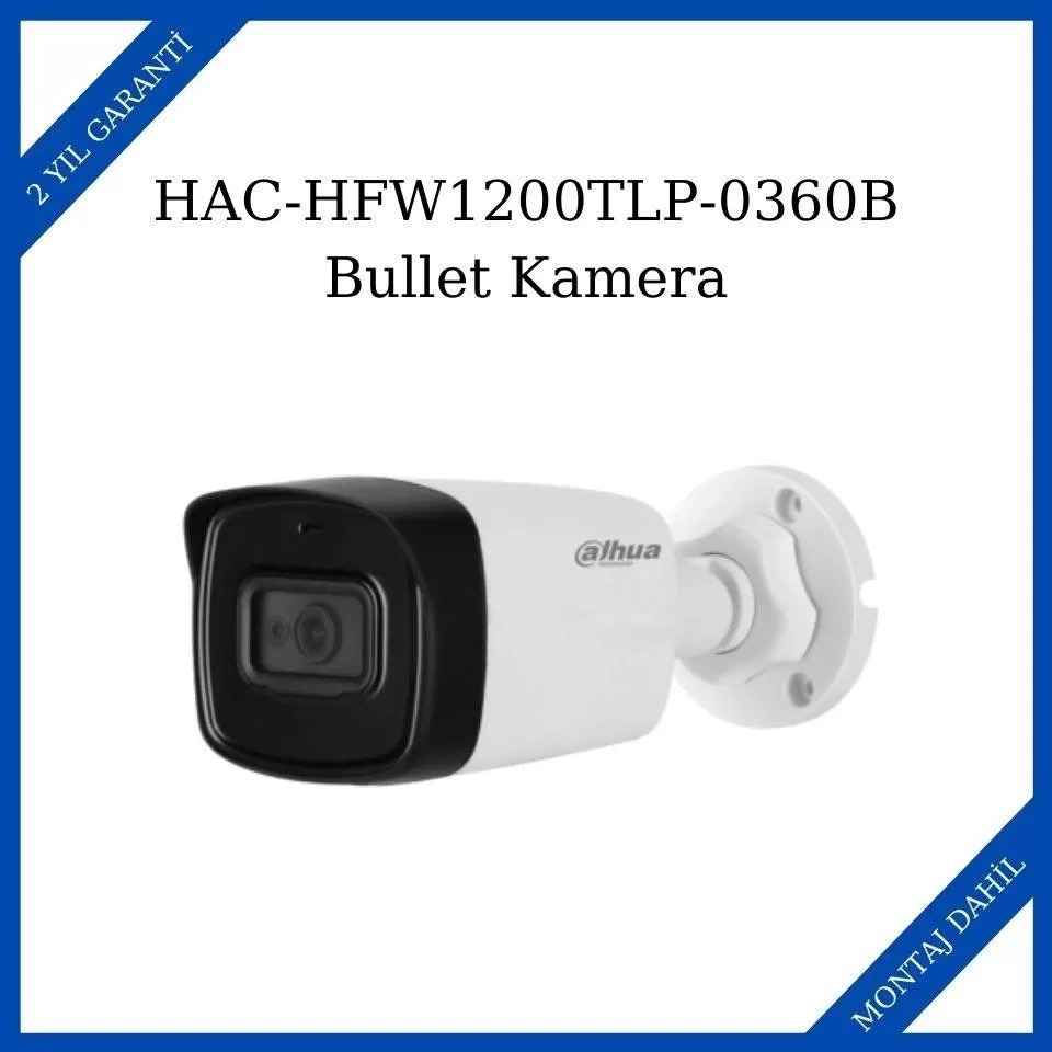Dahua HAC-HFW1200TLP-0360B 2MP HDCVI IR Bullet Kamera
