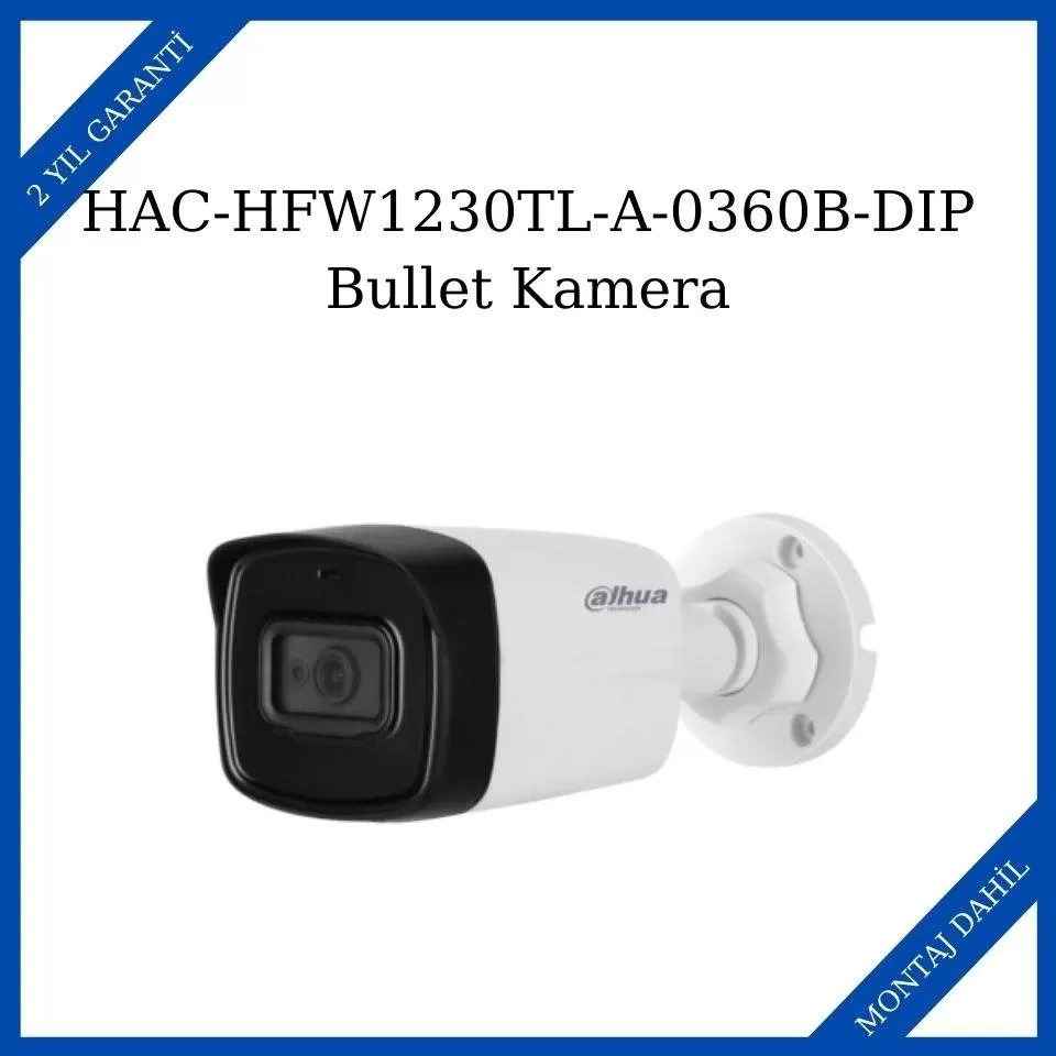 Dahua HAC-HFW1230TL-A-0360B-DIP 2MP 2MP Starlight HDCVI IR Bullet Kamera