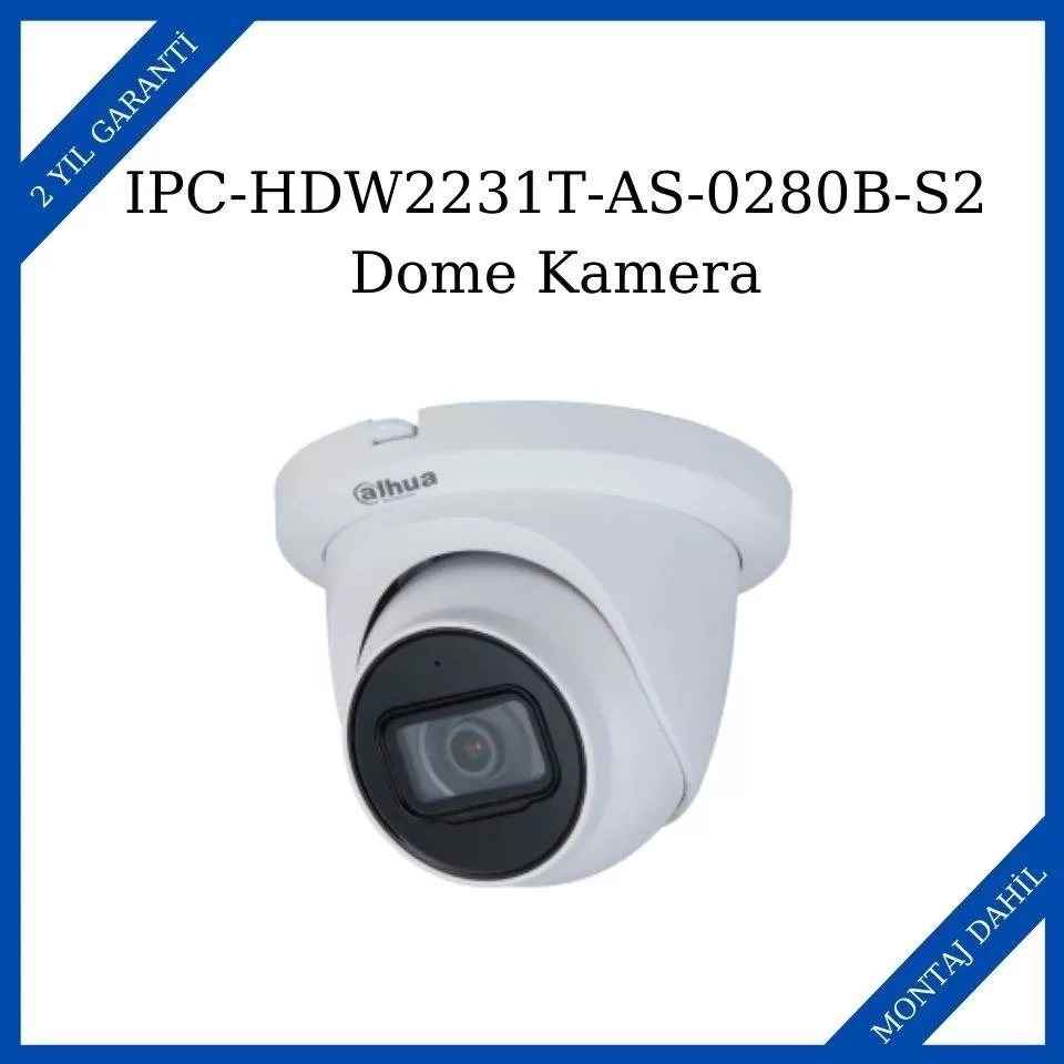 Dahua IPC-HDW2231T-AS-0280B-S2 2MP