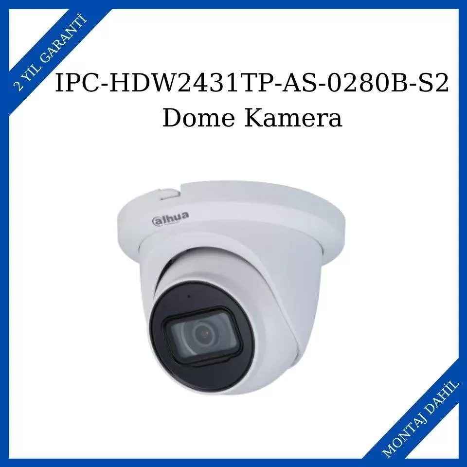 Dahua IPC-HDW2431TP-AS-0280B-S2 4MP