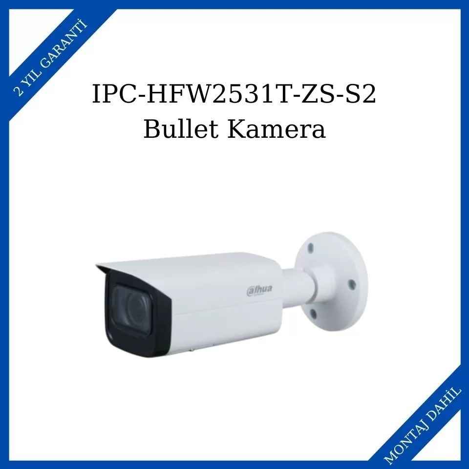 Dahua IPC-HFW2531T-ZS-S2 5MP Lite IR Vari-focal Bullet Network