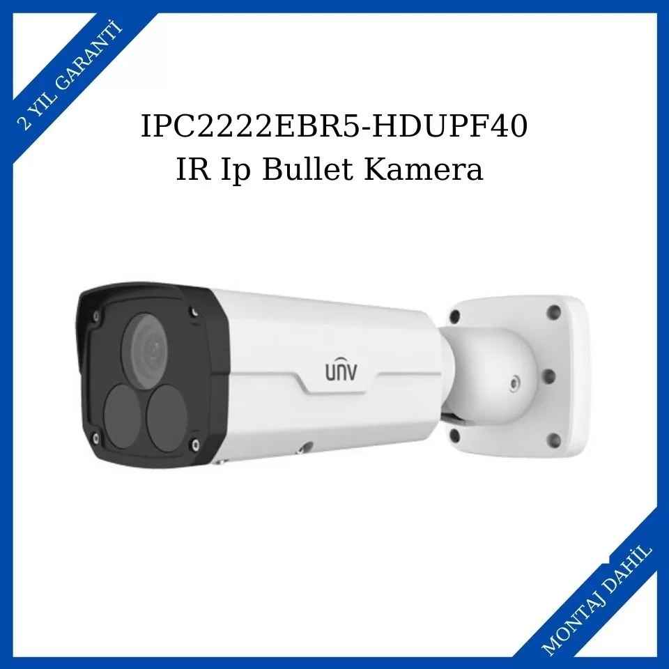 Uniview IPC2222EBR5-HDUPF40 Ip Bullet Kamera