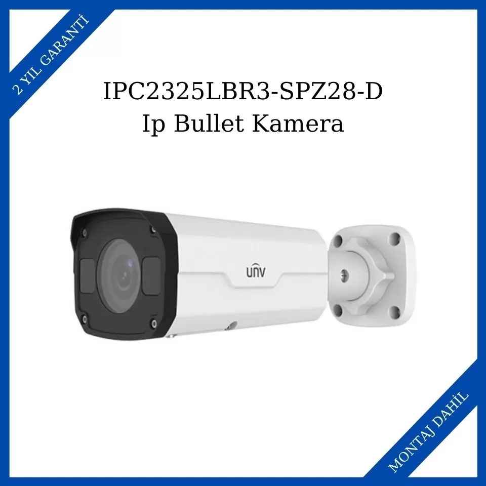 Uniview IPC2325LBR3-SPZ28-D Ip Bullet Kamera
