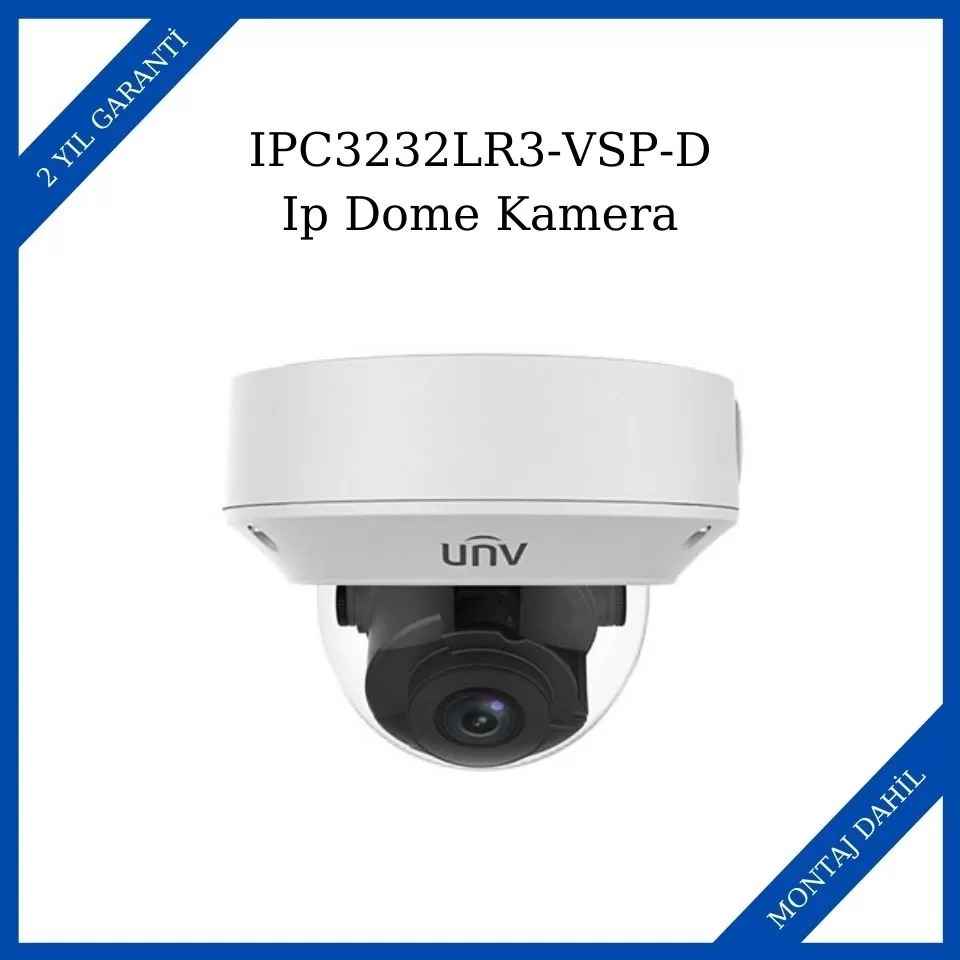 Uniview IPC3232LR3-VSP-D Ip Dome Kamera