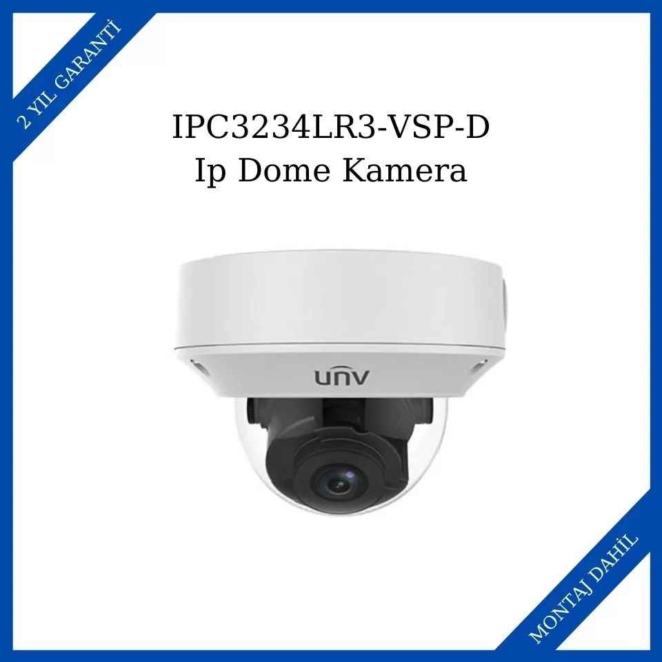 Uniview IPC3234LR3-VSP-D Ip Dome Kamera