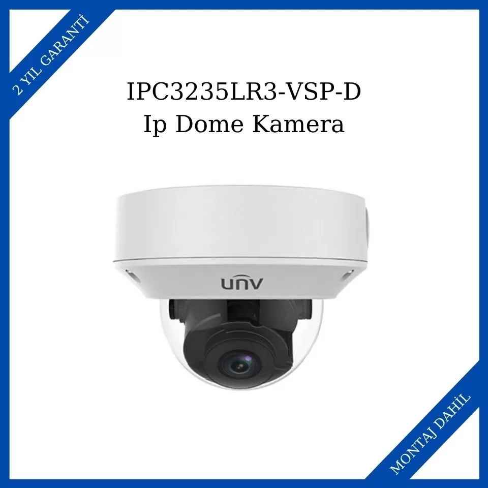 Uniview IPC3235LR3-VSP-D Ip Dome Kamera