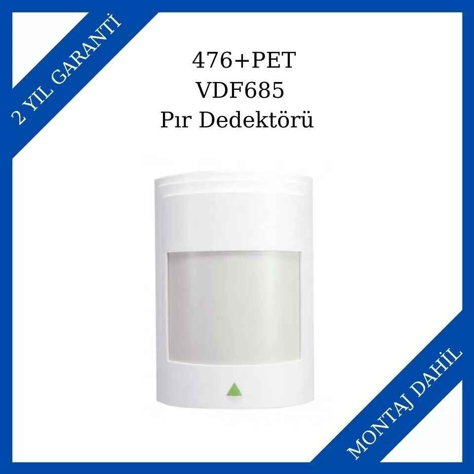 Paradox 476 Plus PET VDF685 Pır Dedektörü