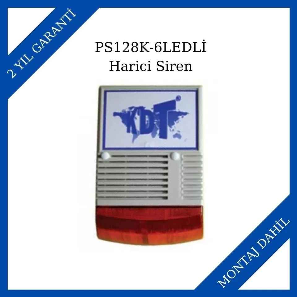 Paradox PS128K-6LED-LI Harici Siren
