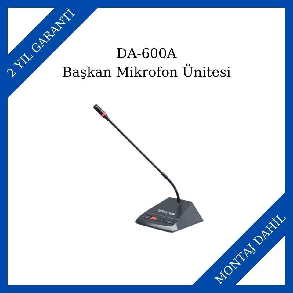 Decon DA-600A Başkan Mikrofon Ünitesi