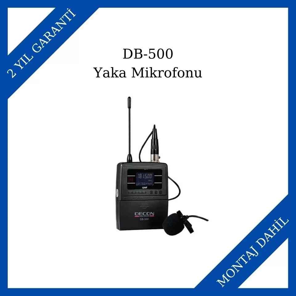 Decon DB-500 Yaka Mikrofonu