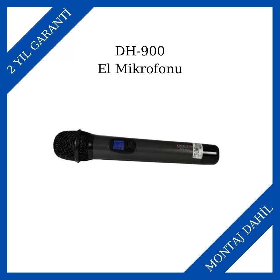 Decon DH-900 El Mikrofonu