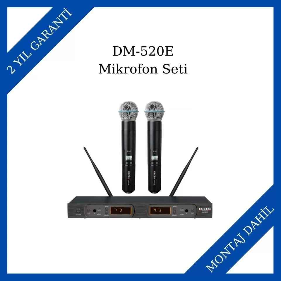 Decon DM-520E Mikrofon Seti