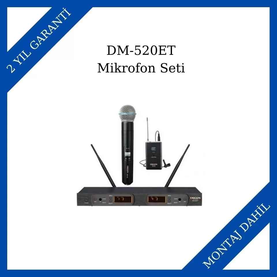 Decon DM-520ET Mikrofon Seti