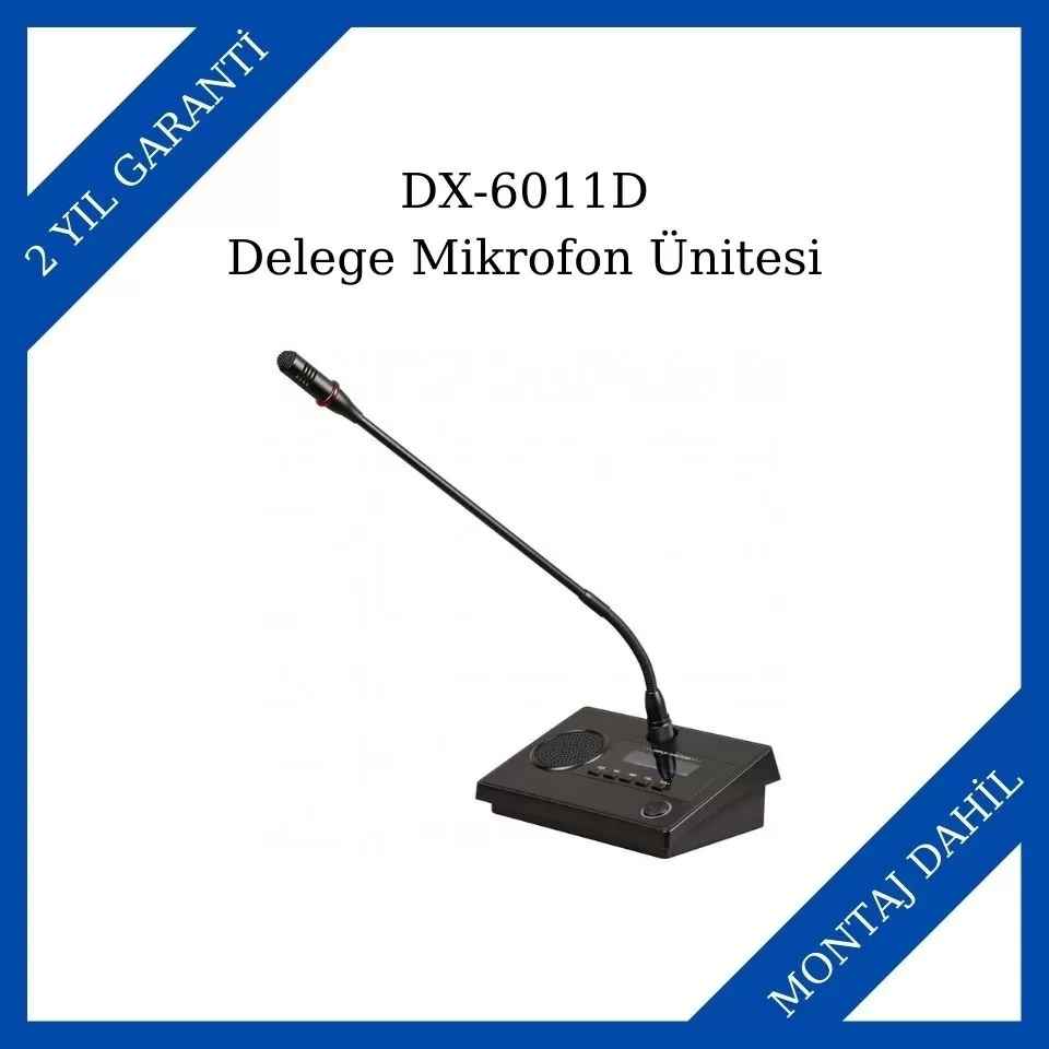 Decon DX-6011D Delege Mikrofon Ünitesi