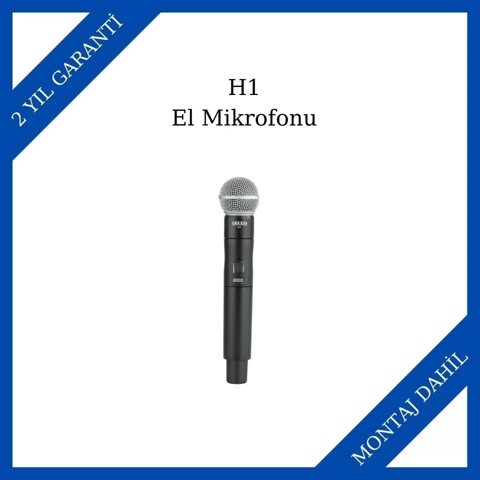 Decon H1 El Mikrofonu