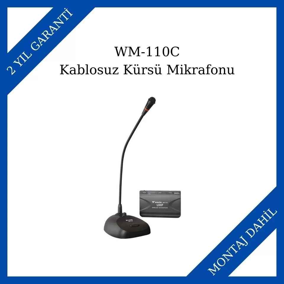 Westa WM-110C Kablosuz Kürsü Mikrofonu